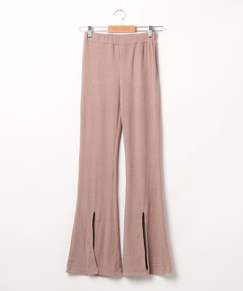 SPIGA(スピーガ)の「フロントスリットベルボトム(その他パンツ・レディース・ブラック/ベージュ/ピンク・FREE)」の12枚目の写真