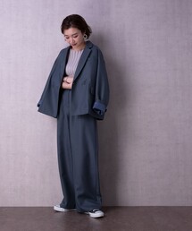 FREAK'S STORE | ▽【WEB限定】ビッグシルエット スタプレセットアップ(ダブルジャケット/パンツ)(セットアップ)