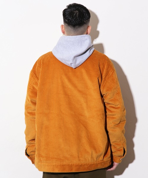 subciety XL サブサエティ ジャケット コーデュロイ ワッペン 茶 サブサエティ XL subciety ワッペン ジャケット 茶 コーデュロイ