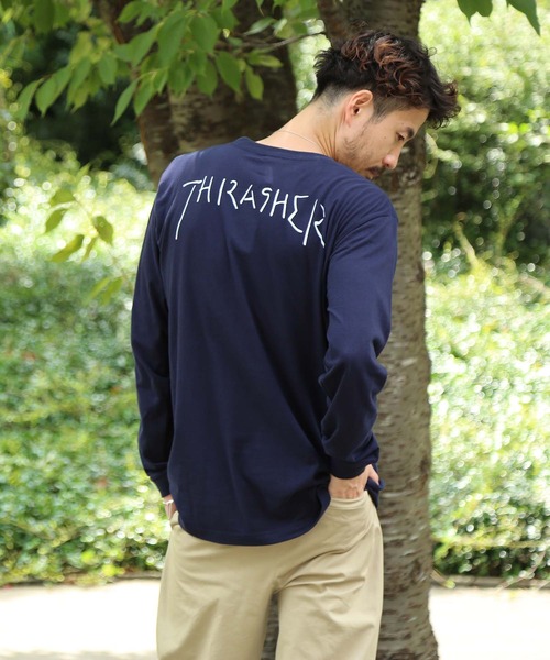 GONZ LONG SLEEVE T-SHIRTS/スラッシャー 長袖 ロンT マーク