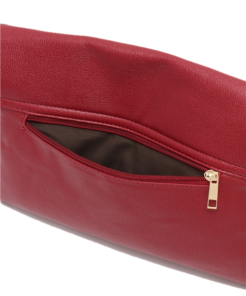 WEGO（ウィゴー）の「WEGO/2WAYクラッチバッグ（クラッチバッグ・レディース・ブラック/ネイビー/ワイン・FREE）」の8枚目の写真