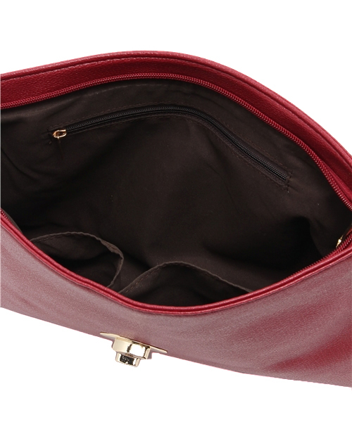 WEGO（ウィゴー）の「WEGO/2WAYクラッチバッグ（クラッチバッグ・レディース・ブラック/ネイビー/ワイン・FREE）」の9枚目の写真