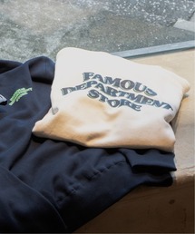417 EDIFICE | 【 FAMOUS DEPARTMENT STORE / フェイマス デパートメント ストア】 LOGO スウェット(Tシャツ/カットソー)