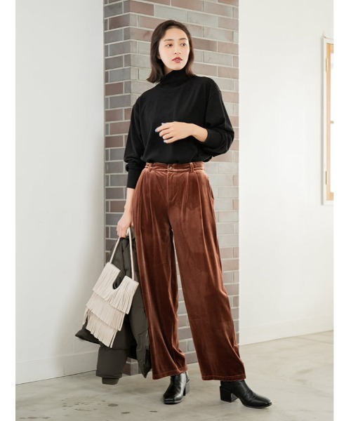 fifth（フィフス）の「フリンジショルダーバッグ（ショルダーバッグ・レディース・ブラック/アイボリー・FREE）」の8枚目の写真