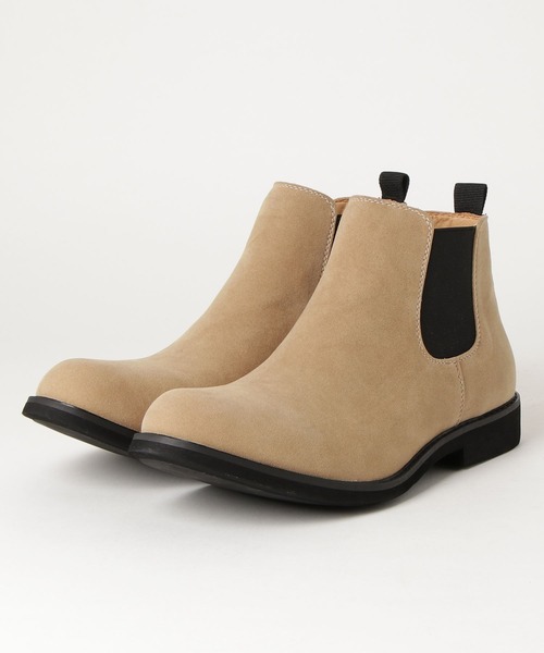 AAA+（サンエープラス）の「AAA+ / 軽量ソールスエードサイドゴアブーツ(2351)（ブーツ・メンズ・ブラック/ダークブラウン/ベージュ/ネイビー/ブラウン/グレー・44/41/42/43/40）」の5枚目の写真