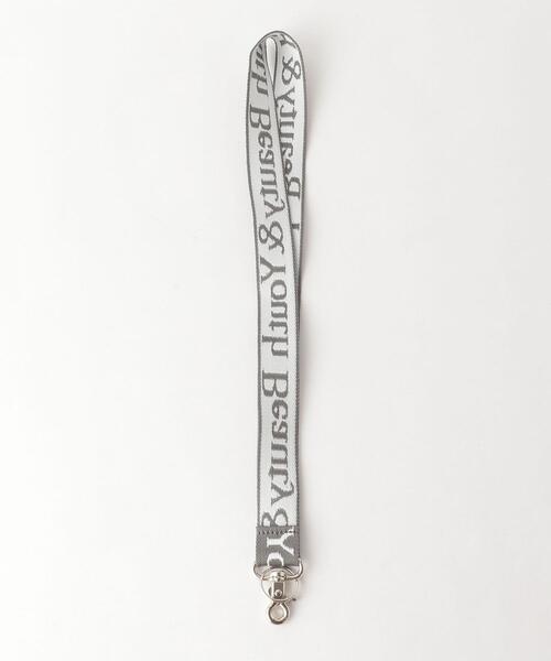 BEAUTY&YOUTH UNITED ARROWS（ビューティーアンドユースユナイテッドアローズ）の「BY SOUVENIR テープ ストラップ（キーケース/キーアクセサリー・メンズ・ホワイト・FREE）」の2枚目の写真