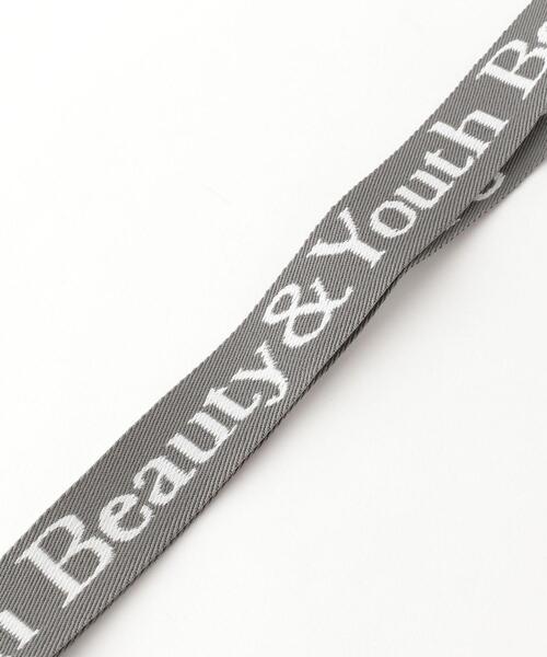 BEAUTY&YOUTH UNITED ARROWS（ビューティーアンドユースユナイテッドアローズ）の「BY SOUVENIR テープ ストラップ（キーケース/キーアクセサリー・メンズ・ホワイト・FREE）」の7枚目の写真