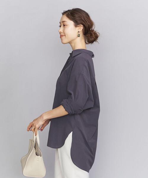 日本製【UNITED ARROWS】ドルマンスリーブシャツ　ビッグシルエット BEAUTY&YOUTH UNITED ARROWS（ビューティーアンドユース