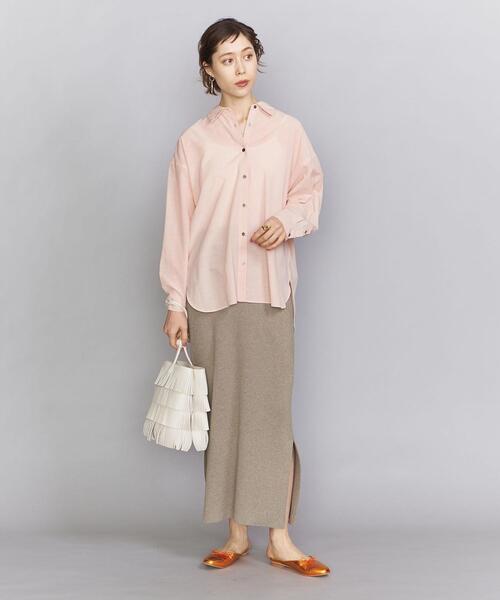 BEAUTY&YOUTH UNITED ARROWS(ビューティーアンドユースユナイテッドアローズ)の「BY ドルマンスリーブシャツ(シャツ/ブラウス・レディース・オフホワイト/シャーベット/ネイビー・FREE)」の19枚目の写真