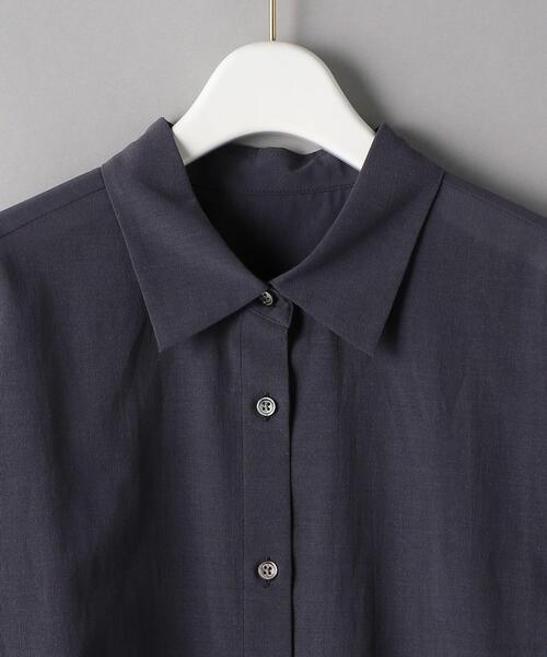 BEAUTY&YOUTH UNITED ARROWS(ビューティーアンドユースユナイテッドアローズ)の「BY ドルマンスリーブシャツ(シャツ/ブラウス・レディース・オフホワイト/シャーベット/ネイビー・FREE)」の22枚目の写真