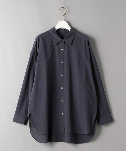 BEAUTY&YOUTH UNITED ARROWS(ビューティーアンドユースユナイテッドアローズ)の「BY ドルマンスリーブシャツ(シャツ/ブラウス・レディース・オフホワイト/シャーベット/ネイビー・FREE)」の11枚目の写真