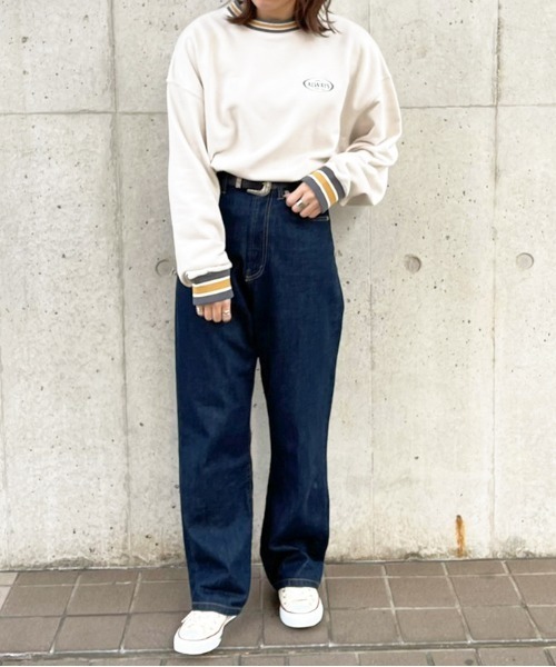 apres jour（アプレジュール）の「カラーリブスウェット【ZOZOTOWN限定アイテム】（スウェット・レディース・ブラック/その他/アイボリー・フリー/X-LARGE）」の14枚目の写真