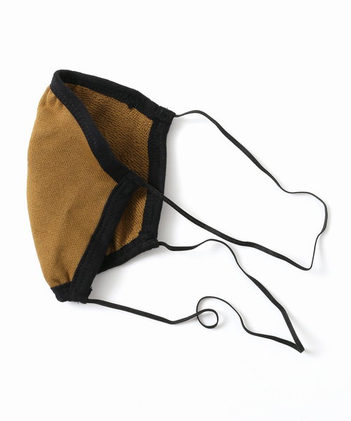 JOURNAL STANDARD（ジャーナルスタンダード）の「【LA APPAREL / ロサンゼルスアパレル】Brass/Black マスク（マスク・メンズ・ブラウン・FREE）」の3枚目の写真