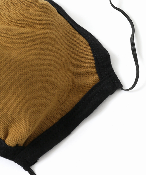 JOURNAL STANDARD（ジャーナルスタンダード）の「【LA APPAREL / ロサンゼルスアパレル】Brass/Black マスク（マスク・メンズ・ブラウン・FREE）」の4枚目の写真