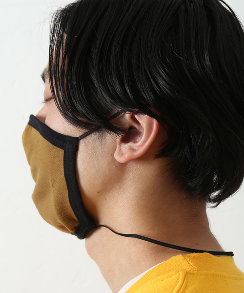 JOURNAL STANDARD（ジャーナルスタンダード）の「【LA APPAREL / ロサンゼルスアパレル】Brass/Black マスク（マスク・メンズ・ブラウン・FREE）」の7枚目の写真