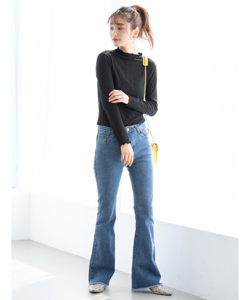 fifth(フィフス)の「アクリルサークルピアス(ピアス(両耳用)・レディース・ゴールド・FREE)」の7枚目の写真