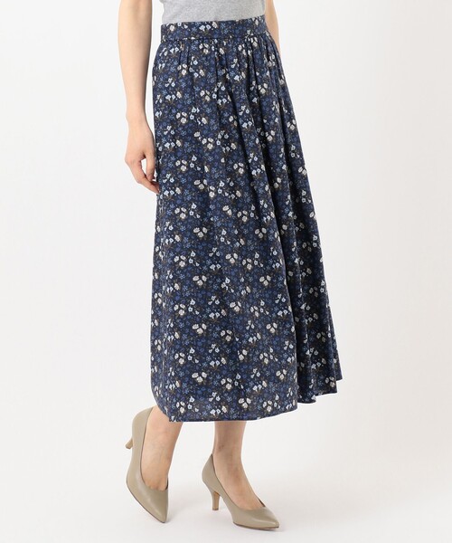 J.PRESS(ジェイプレス)の「【洗える】リバティプリント スカート(スカート・レディース・ベージュ系5/ネイビー系5・7/11/9/13)」の13枚目の写真