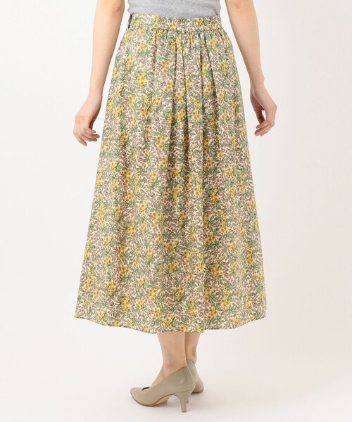 J.PRESS(ジェイプレス)の「【洗える】リバティプリント スカート(スカート・レディース・ベージュ系5/ネイビー系5・7/11/9/13)」の15枚目の写真