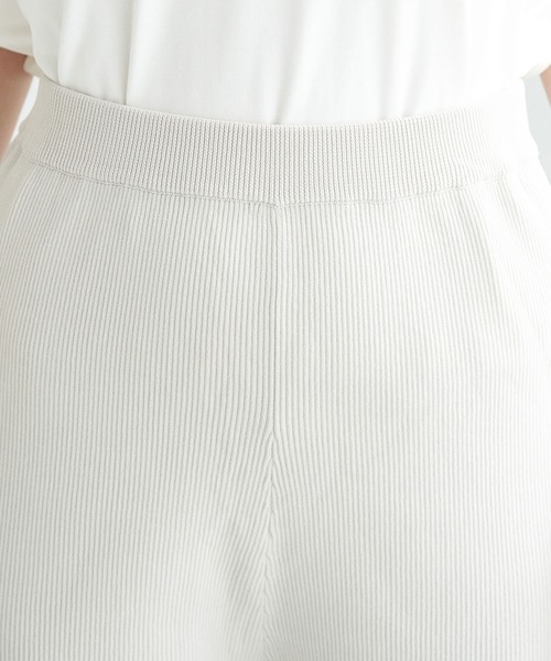 ROPE' PICNIC(ロペピクニック)の「【UVカット】【セットアップ対応】リブスリットニットパンツ(その他パンツ・レディース・ブラック/マスタード/グレー系その他・38/36)」の18枚目の写真