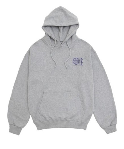 ONA(オーエヌエー)の「『ONA/オーエヌエー』2ND EARTH BASEMENT PRINTING HOODIE/韓国ブランド ユニセックス アース ベースメント プリント フーディー プルオーバーパーカー(パーカー・メンズ・ブラック/グレー・FREE)」の21枚目の写真