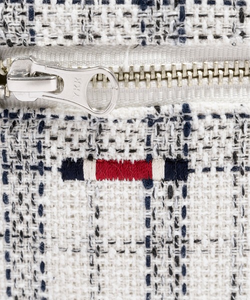 ROMANTIC CROWN（ロマンティッククラウン）の「【ROMANTIC CROWN】TWEED SLING BAG / ロマンティッククラウン ツイード スリング ショルダー バッグ（ショルダーバッグ・メンズ・オートミール/ネイビー・FREE）」の11枚目の写真