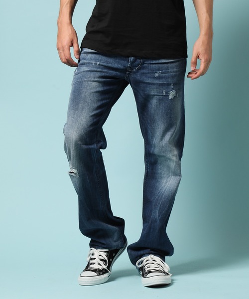 DIESEL ディーゼル5ポケットウォッシングテーパードデニムパンツ セール】DIESEL（ディーゼル）Kids & Junior 5ポケットデニム