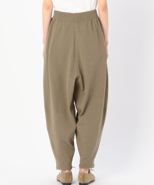 Bshop（ビショップ）の「【MONICA CORDERA】ニットパンツ GREIGE WOMEN