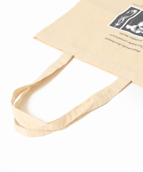 SLOBE IENA（スローブイエナ）の「【Karl Blossfeldt/カールブロスフェルト】SLOBE別注 トートバッグ◆（トートバッグ・レディース・ホワイト/ホワイト系その他/ホワイト系その他2・FREE）」の5枚目の写真