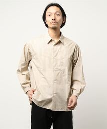 【BACK NUMBER】ビッグシルエットストライプシャツ