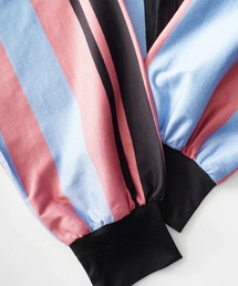 SHAREEF（シャリーフ）の「MULTI STRIPE SHORT CARDIGAN（カーディガン