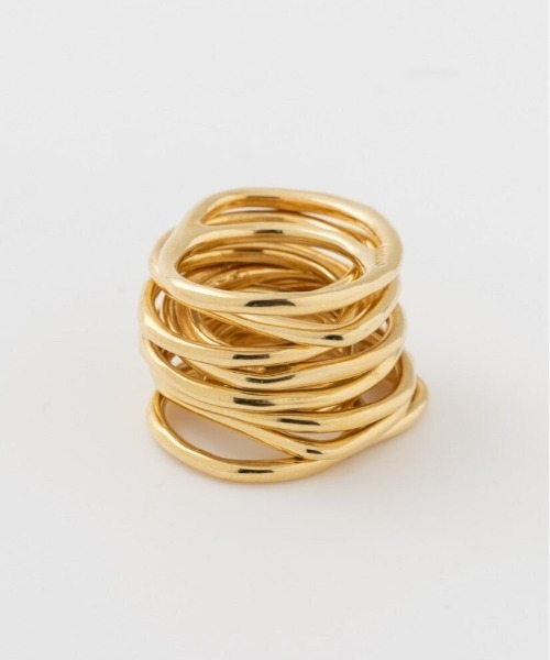 IOSSELLIANI（イオッセリアーニ）の「Iosselliani/CLASSIC COLLECTION Alba 8連リング（リング・レディース・ゴールド・7/6/8）」の9枚目の写真