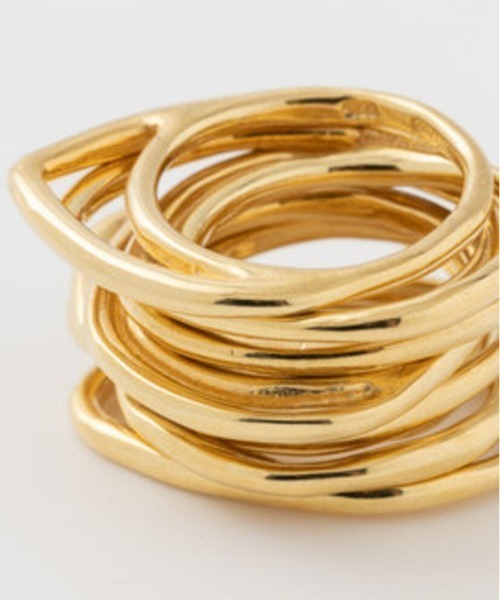 IOSSELLIANI（イオッセリアーニ）の「Iosselliani/CLASSIC COLLECTION Alba 8連リング（リング・レディース・ゴールド・7/6/8）」の10枚目の写真