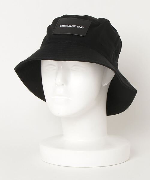 Calvin Klein Jeans Accessory（カルバン・クラインジーンズアクセサリー）の「スポーティ ロゴ バケットハット（ハット・メンズ・ブラック/オレンジ・FREE）」の5枚目の写真
