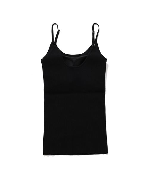 ROPE' PICNIC（ロペピクニック）の「カップ付きニットキャミソール（キャミソール・レディース・ブラウン/ブラック・38/36）」の5枚目の写真