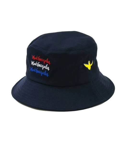 Mark Gonzales（マーク・ゴンザレス）の「Mark Gonzales/マークゴンザレス 　刺繍HAT（ハット・メンズ・ブラック/ベージュ/ネイビー・FREE）」の3枚目の写真