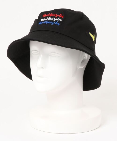 Mark Gonzales（マーク・ゴンザレス）の「Mark Gonzales/マークゴンザレス 　刺繍HAT（ハット・メンズ・ブラック/ベージュ/ネイビー・FREE）」の11枚目の写真