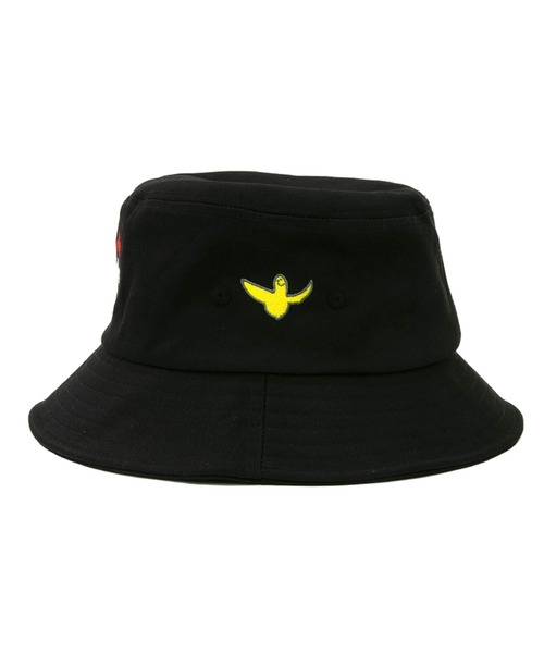 Mark Gonzales（マーク・ゴンザレス）の「Mark Gonzales/マークゴンザレス 　刺繍HAT（ハット・メンズ・ブラック/ベージュ/ネイビー・FREE）」の6枚目の写真