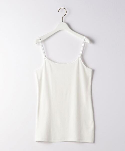 green label relaxing（グリーンレーベルリラクシング）の「D ドライグリーン インナー キャミソール（キャミソール・レディース・ホワイト/ブラック/ベージュ/オリーブ・40/38）」の19枚目の写真