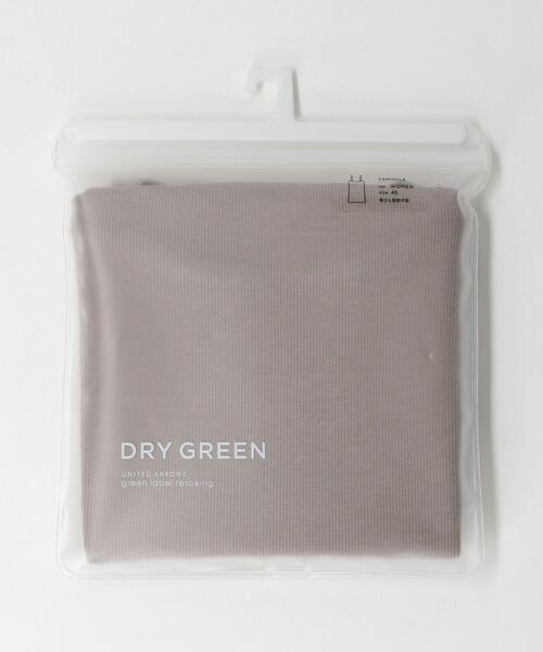 green label relaxing（グリーンレーベルリラクシング）の「D ドライグリーン インナー キャミソール（キャミソール・レディース・ホワイト/ブラック/ベージュ/オリーブ・40/38）」の16枚目の写真