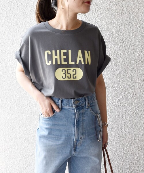 カレッジビッグTEE◆