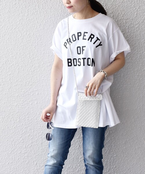 カレッジビッグTEE◆