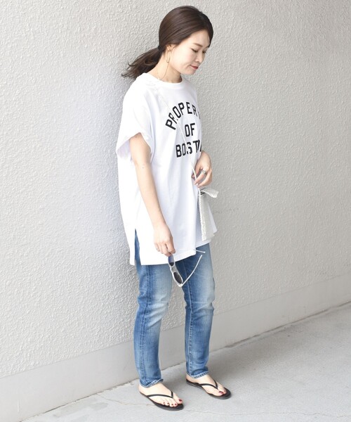 カレッジビッグTEE◆