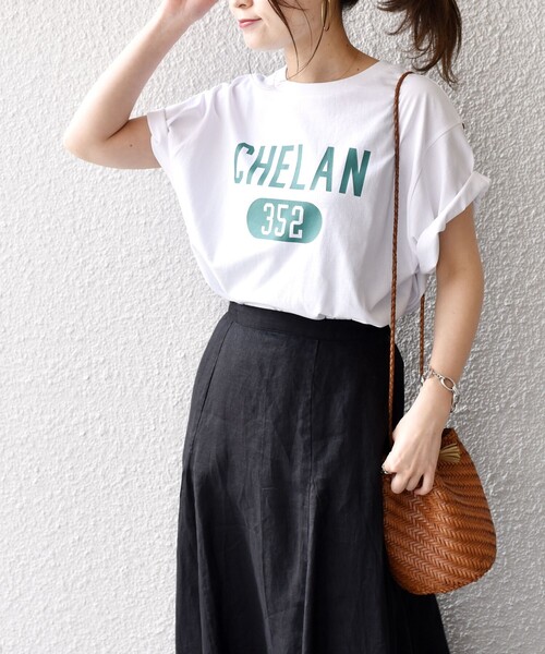カレッジビッグTEE◆