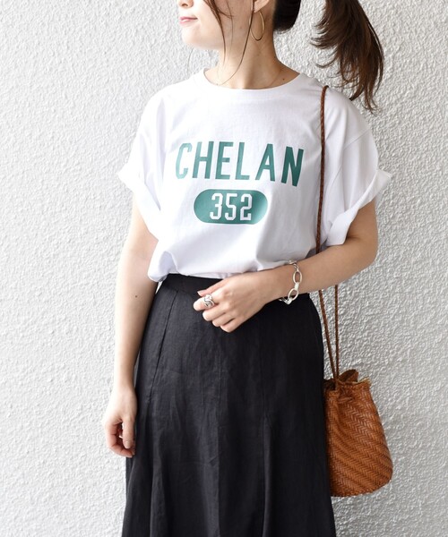カレッジビッグTEE◆