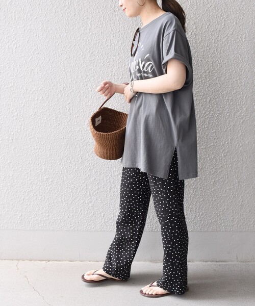 カレッジビッグTEE◆