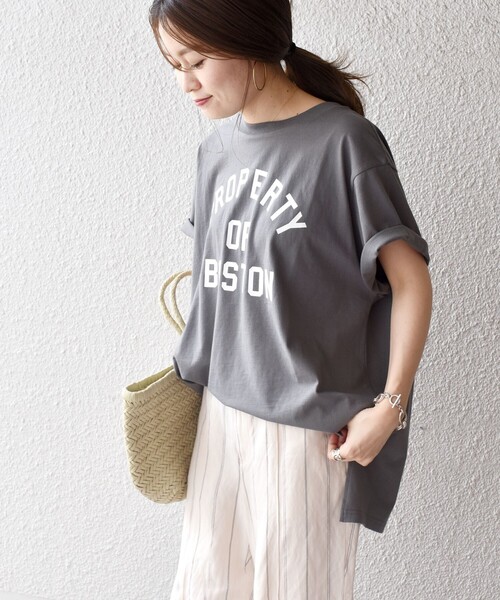 カレッジビッグTEE◆