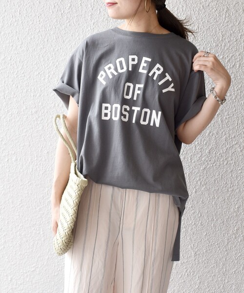 カレッジビッグTEE◆