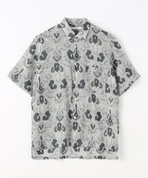 インドコットン ショートスリーブシャツ