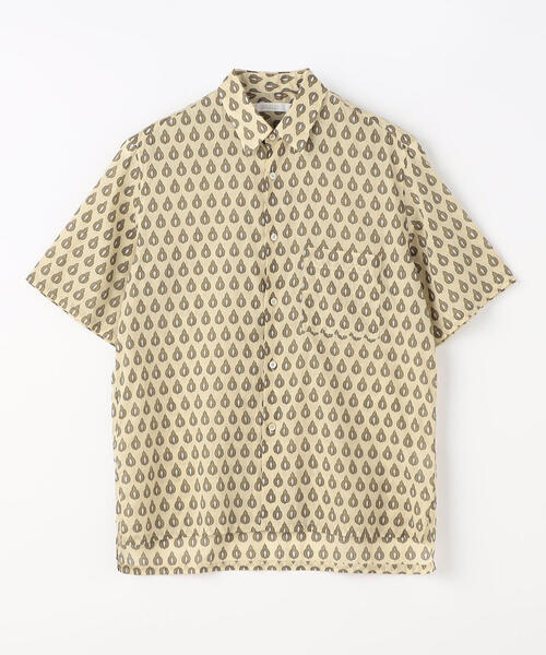 SOULEIADO（ソレイアード）の「インドコットン ショートスリーブシャツ（シャツ/ブラウス・メンズ・グレー系その他/ブラウン系その他/ブラウン系その他2/ベージュ系その他2・4/6/5/XS）」の4枚目の写真