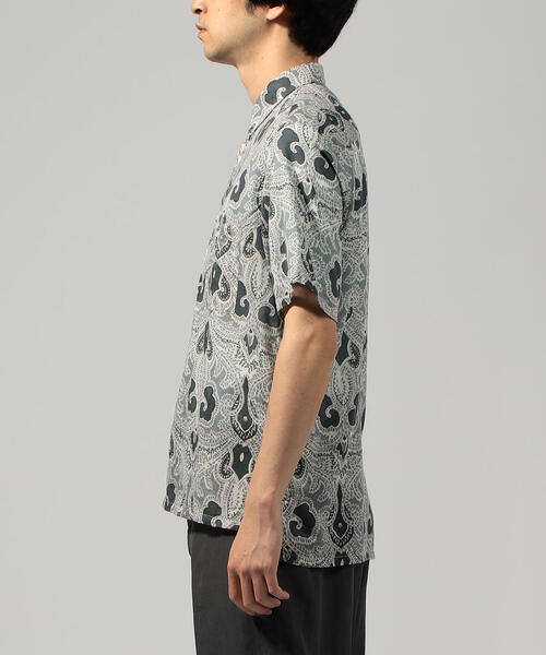 SOULEIADO（ソレイアード）の「インドコットン ショートスリーブシャツ（シャツ/ブラウス・メンズ・グレー系その他/ブラウン系その他/ブラウン系その他2/ベージュ系その他2・4/6/5/XS）」の10枚目の写真